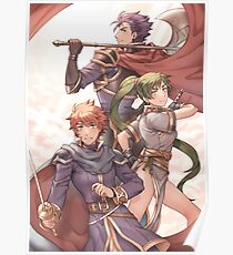 Hector, Lyn, and Eliwood Poster