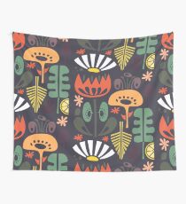 Scandinavian Wildflowers Wall Tapestry