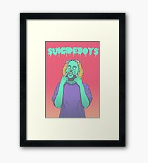 Suicideboys FTP 2D Design Framed Art Print