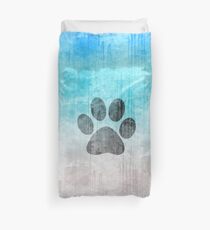Dog Paw Aesthetic Design Duvet Cover