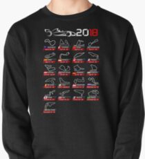 Calendar F1 2018 circuits sport Pullover