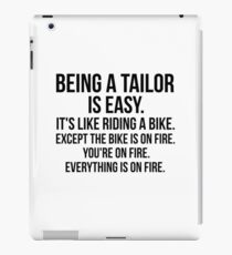 Being a Tailor iPad Case/Skin