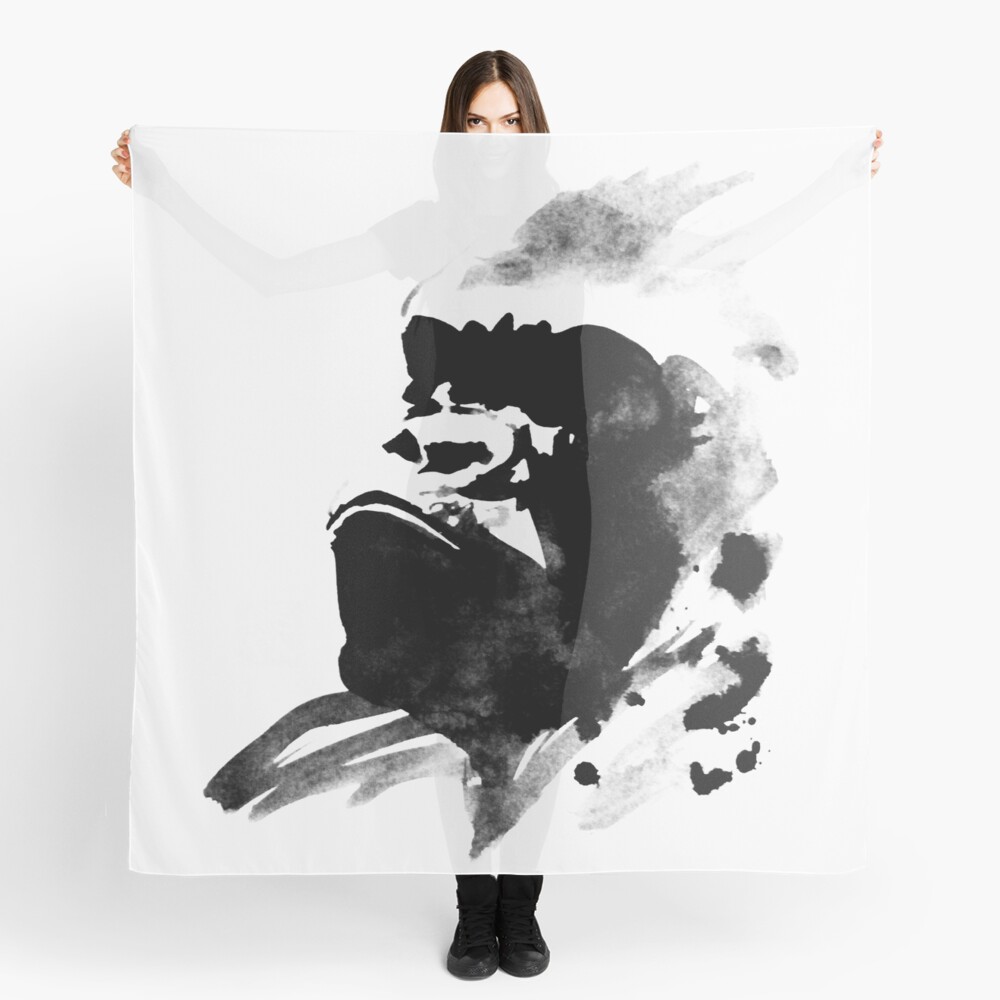 grumpy gorilla Scarf