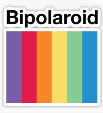 Bipolaroid LGBTQ alternative lifestyle Sticker