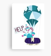 help clown Canvas Print