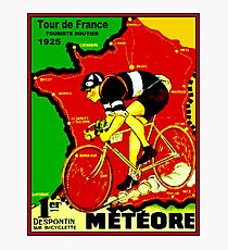 TOUR DE FRANCE; Vintage Cycle Racing Advertising Print Photographic Print