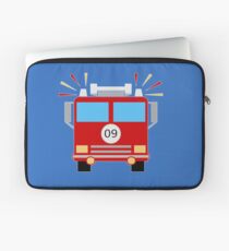 Red Fire Engine Laptop Sleeve