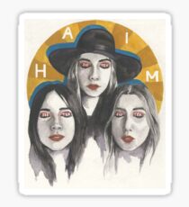 Haim sister sister sister Sticker