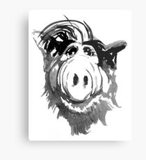 alf face Metal Print