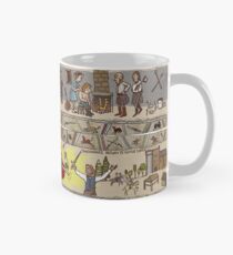 Panels 5 to 8 of the Gabeaux Tapestry, the Outlander story Mug
