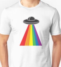 UFO Rainbow Unisex T-Shirt
