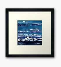 Snow Day Dreaming Framed Print