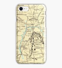Civil War Maps 0455 Gettysburg battlefield Inverted iPhone 8 Case
