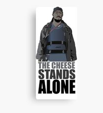 The Cheese Stands Alone Canvas Print