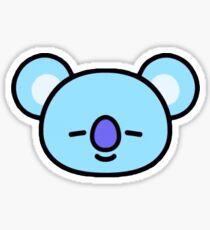 Pegatina BT21 KOYA
