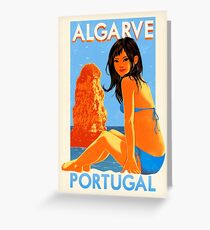 Travel Posters - Algarve Portugal Greeting Card