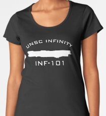 UNSC Infinity INF-101 Profile Women's Premium T-Shirt