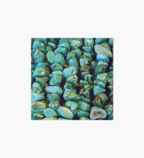 TURQUOISE NUGGETS Art Board