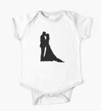 Kissing wedding couple One Piece - Short Sleeve