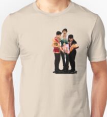 Yuzuru Hanyu, Nathan Chen und Shoma Uno Slim Fit T-Shirt