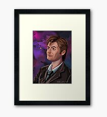 David Tennant the 10th Doctor Framed Print