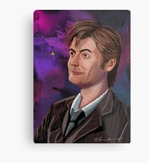 David Tennant the 10th Doctor Metal Print