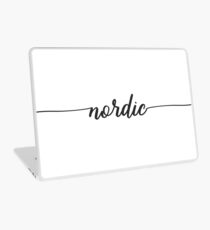 nordisches Design Laptop Folie