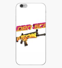 GOLDEN SCARE iPhone Case