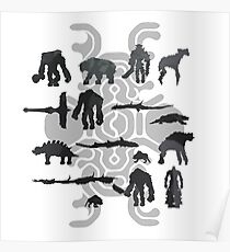 Sixteen Colossi Poster