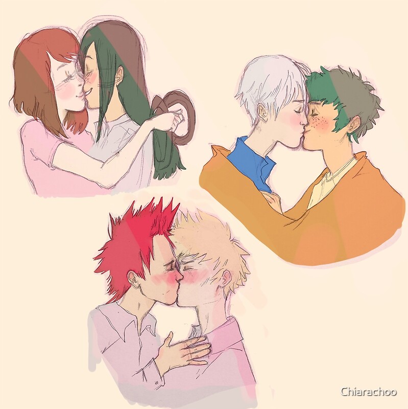 quot BNHA Couples quot by Chiarachoo Redbubble