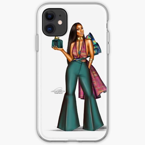 Kente Blu iPhone Soft Case