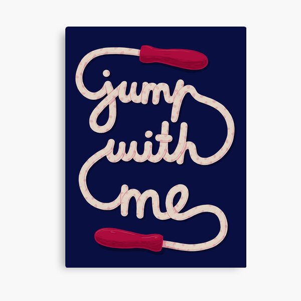 Jump With Me Canvas Print