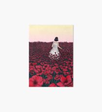 Field of Poppies | Coloured Version Art Board