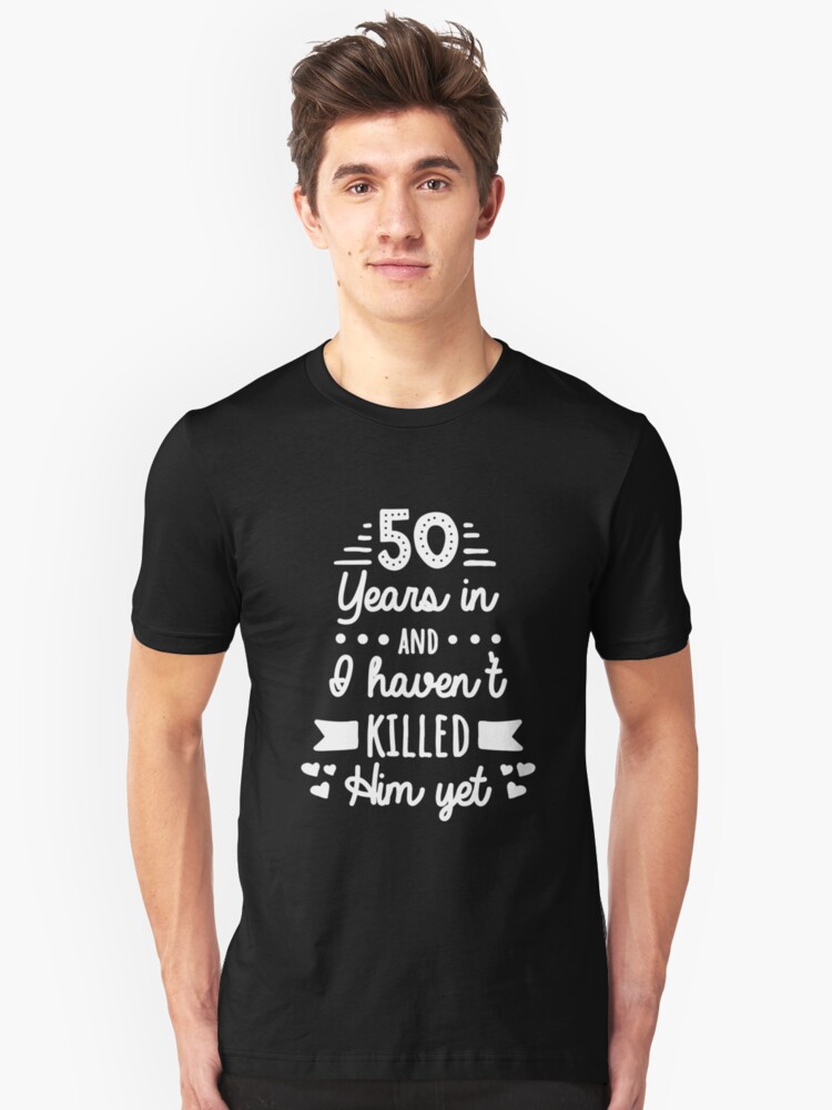 50th Wedding Anniversary T-shirt Ideas