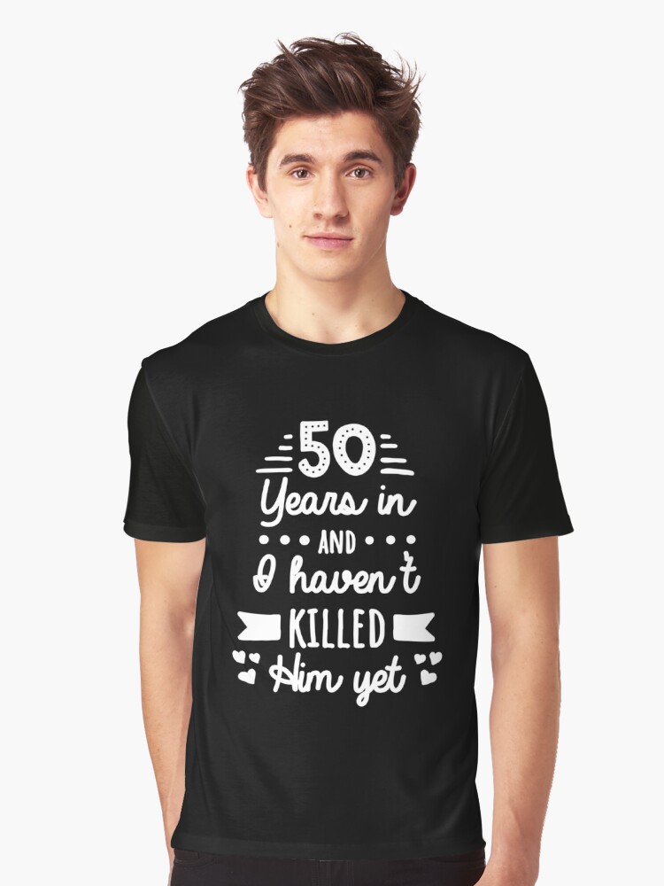 50th wedding anniversary t shirts