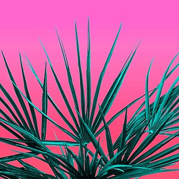 Artwork thumbnail, Pink Palm Life - Miami Vaporwave by InsertTitleHere