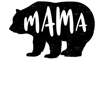Mama Bear Floral Postcard for Sale by heyrk