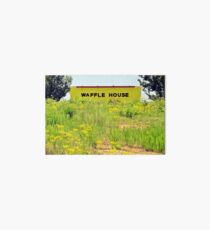 Waffles & Wildflowers Art Board