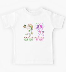 Deine Tante Meine Tante Nette Einhorn Tante Kinder T-Shirt