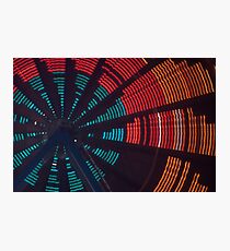 Spinning Light Photographic Print