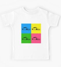 Camiseta para niños arte enfriado por aire