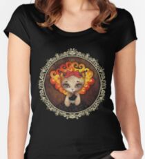 Cowardly Lioness Women's Fitted Scoop T-Shirt