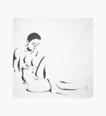Minimalist Female Nude Scarf