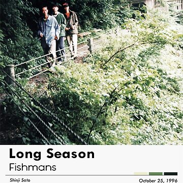 Fishmans – Long Season Poster for Sale by JapaneseMusic