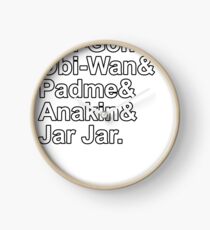 The awesome phantom crew Ampersand shirt Clock