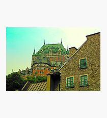 Le Chateau Frontenac Photographic Print