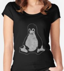 Linux Penguin Women's Fitted Scoop T-Shirt