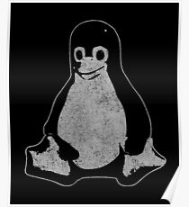 Linux Penguin Poster