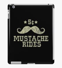 Mustache Rides iPad Case/Skin