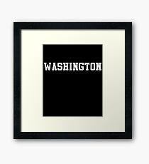 Washington Framed Print